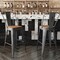 Flash Furniture Clear Coat Metal Bar Stool & Teak Poly Seat XU-DG-TP001B-30-PL1T-GG - alternate 7